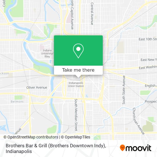 Brothers Bar & Grill (Brothers Downtown Indy) map