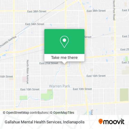 How To Get To Gallahue Mental Health Services In Indianapolis City Balance By Bus