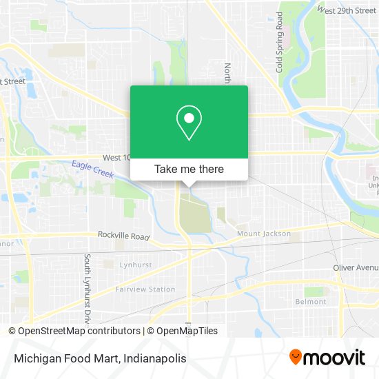 Michigan Food Mart map