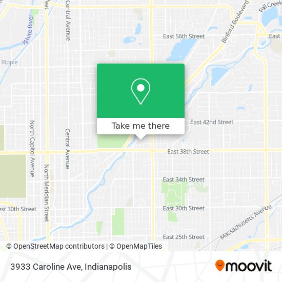 Mapa de 3933 Caroline Ave