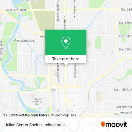 Mapa de Julian Center Shelter