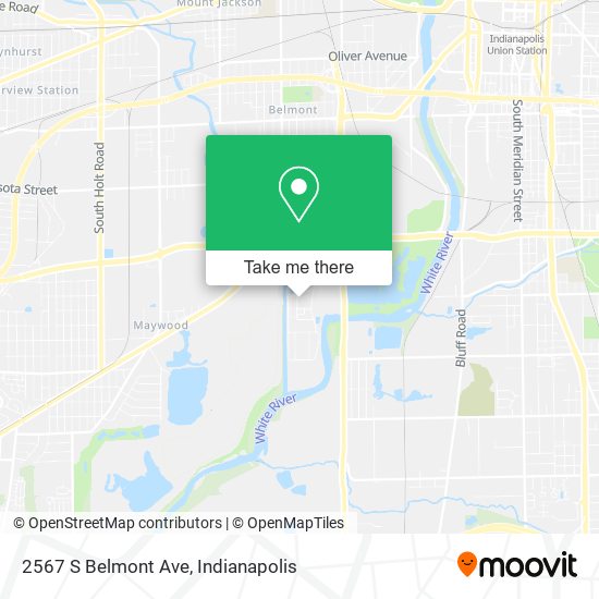 2567 S Belmont Ave map