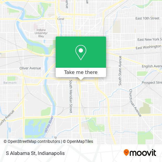Mapa de S Alabama St