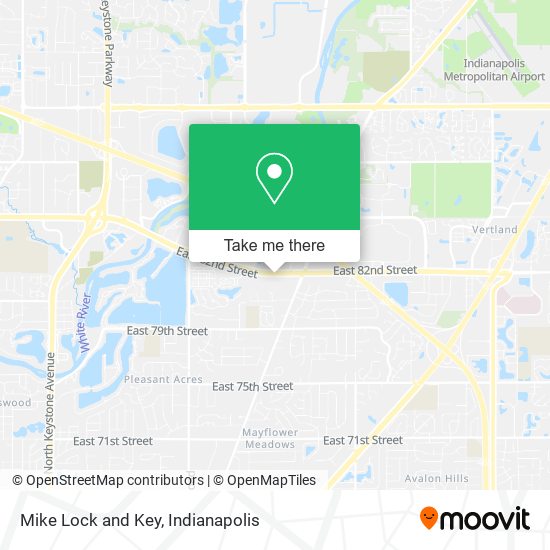 Mike Lock and Key map
