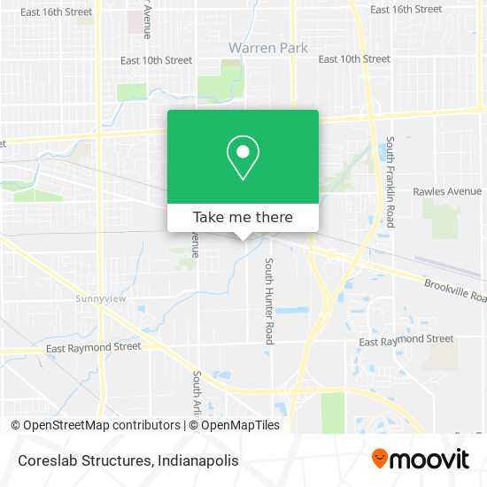 Coreslab Structures map