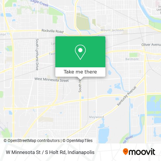 W Minnesota St / S Holt Rd map