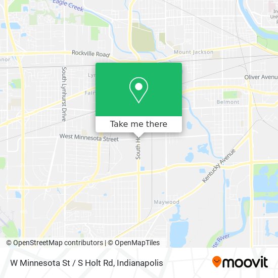 Mapa de W Minnesota St / S Holt Rd