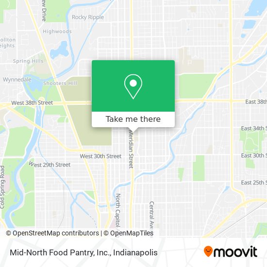 Mapa de Mid-North Food Pantry, Inc.