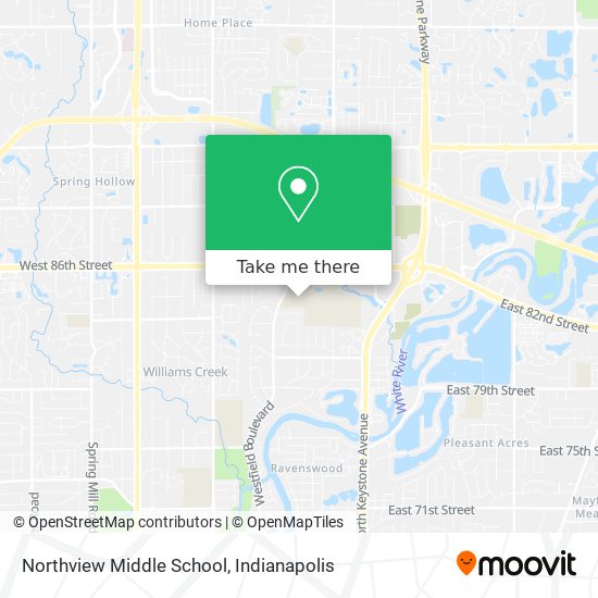 Mapa de Northview Middle School