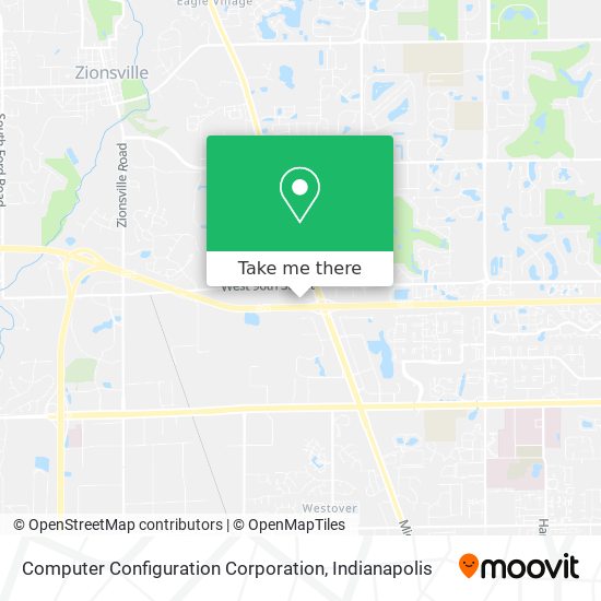 Mapa de Computer Configuration Corporation