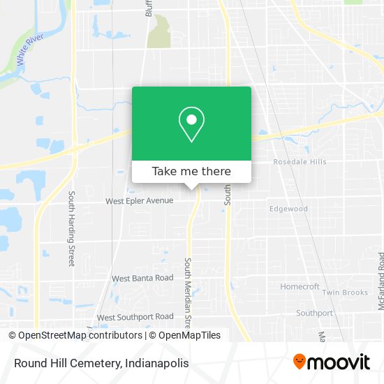 Round Hill Cemetery map