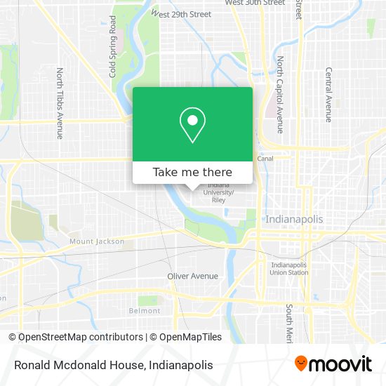 Ronald Mcdonald House map
