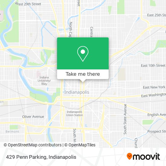 Mapa de 429 Penn Parking