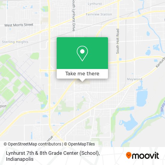Mapa de Lynhurst 7th & 8th Grade Center (School)