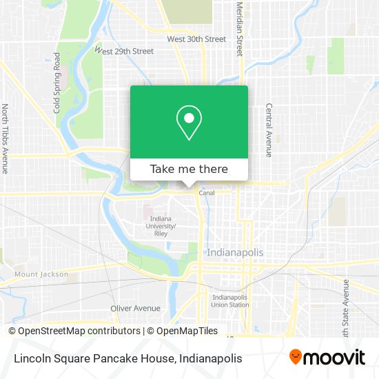 Lincoln Square Pancake House map