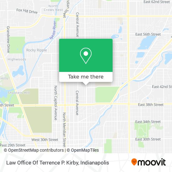 Mapa de Law Office Of Terrence P. Kirby