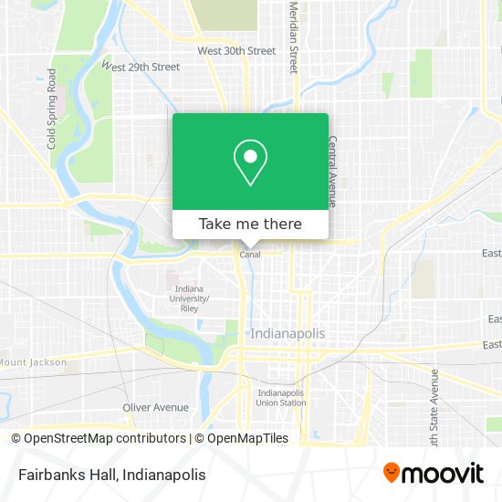 Fairbanks Hall map