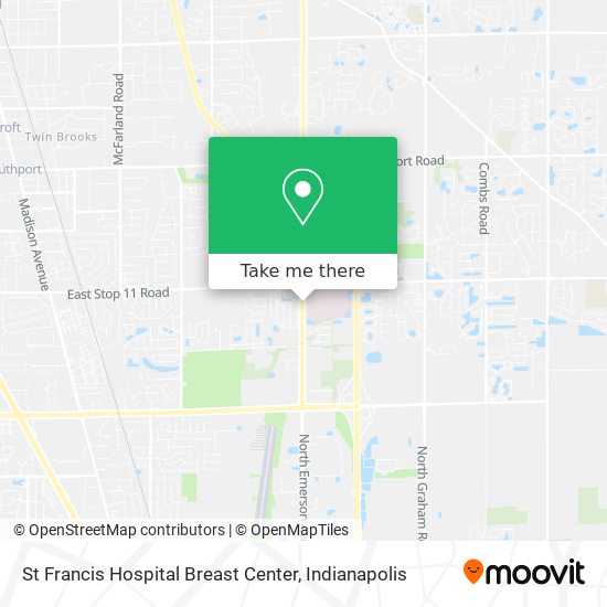 Mapa de St Francis Hospital Breast Center