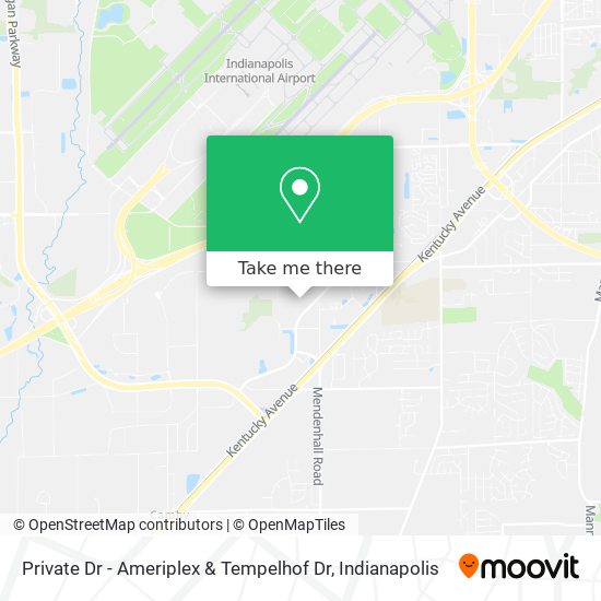 Mapa de Private Dr - Ameriplex & Tempelhof Dr