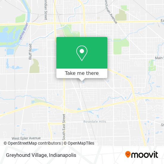 Greyhound Village map