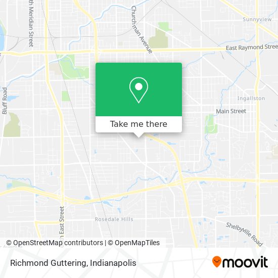 Richmond Guttering map