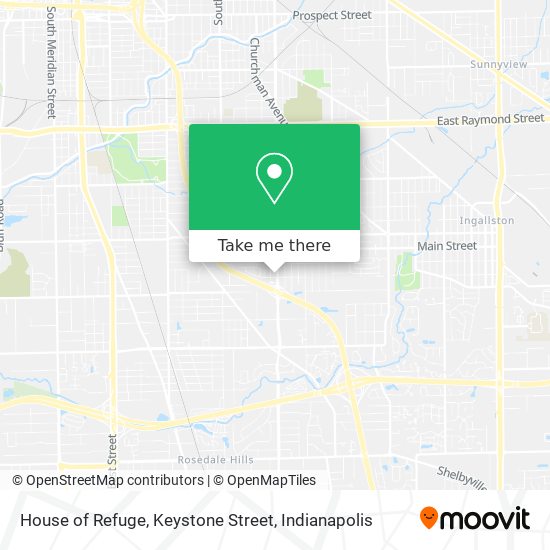 Mapa de House of Refuge, Keystone Street