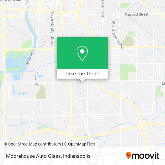 Mapa de Moorehouse Auto Glass