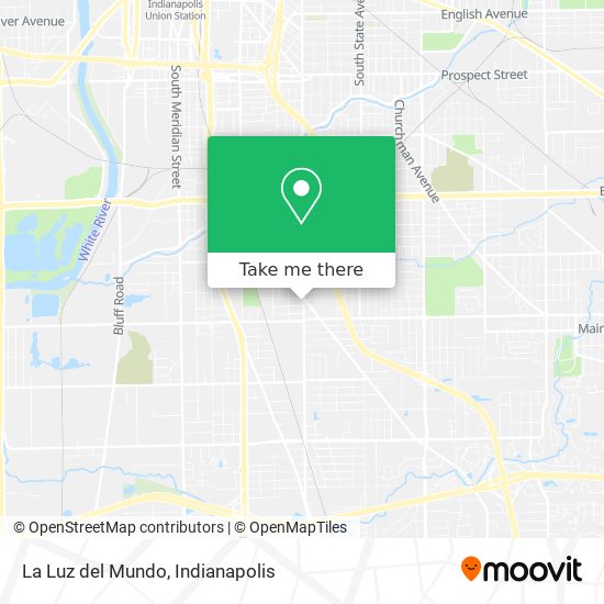 Mapa de La Luz del Mundo