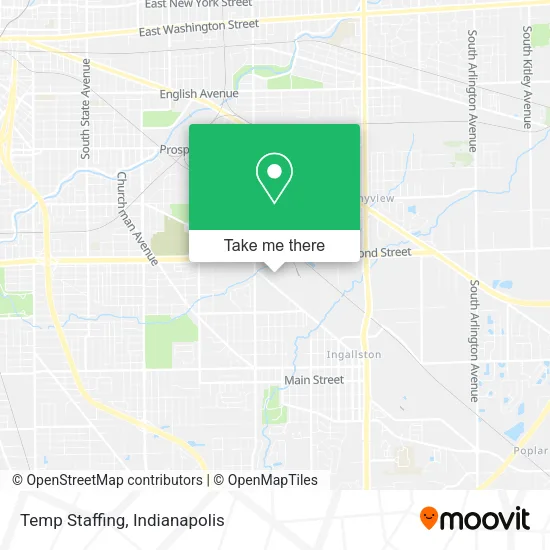 Mapa de Temp Staffing