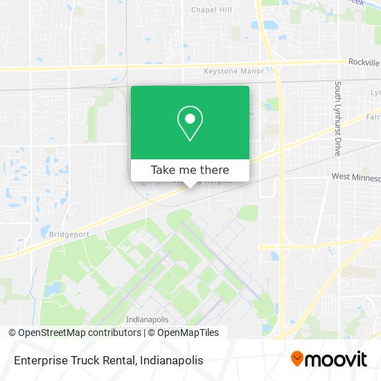Mapa de Enterprise Truck Rental