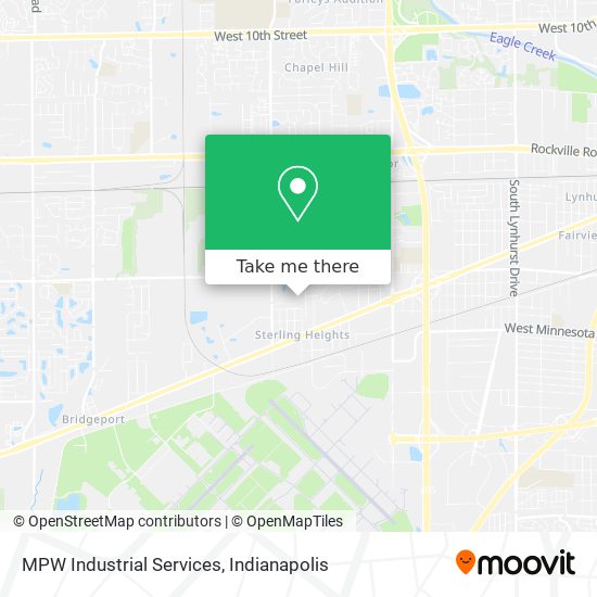 MPW Industrial Services map