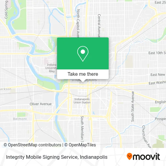 Integrity Mobile Signing Service map