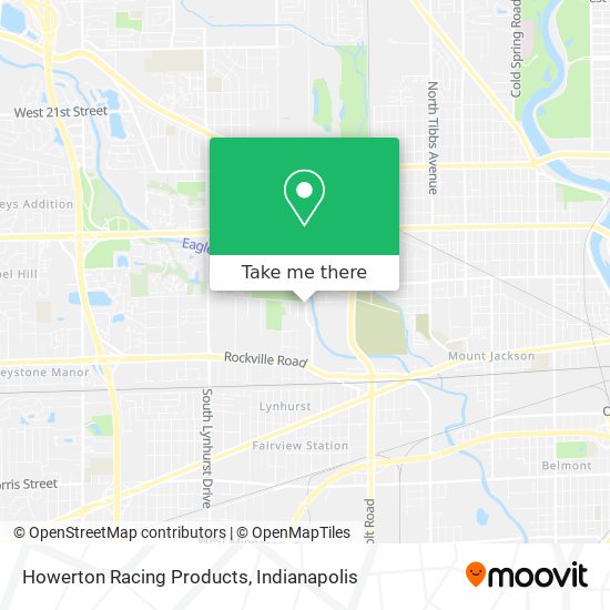 Mapa de Howerton Racing Products
