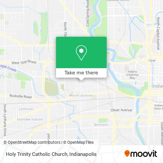 Holy Trinity Catholic Church map