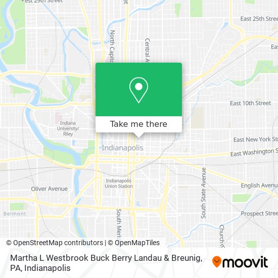Martha L Westbrook Buck Berry Landau & Breunig, PA map