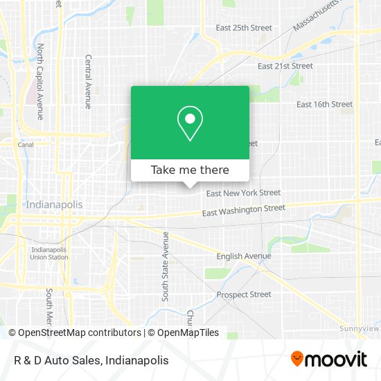 Mapa de R & D Auto Sales