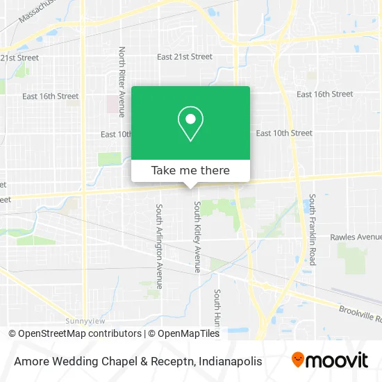 Amore Wedding Chapel & Receptn map
