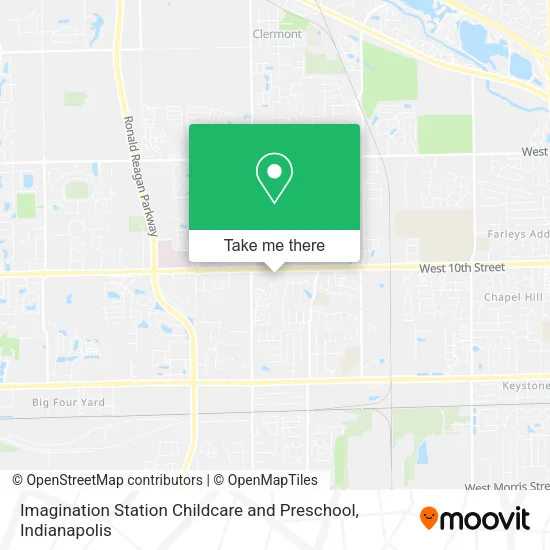 Imagination Station Childcare and Preschool map