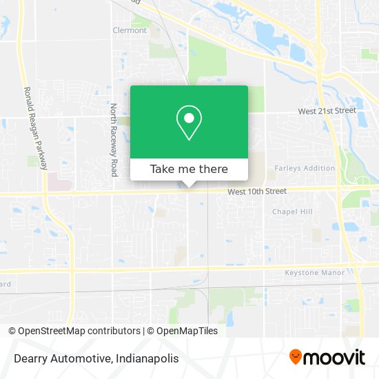 Mapa de Dearry Automotive