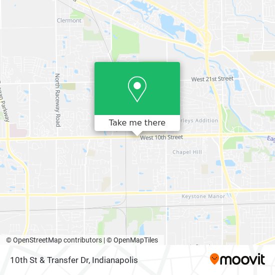 10th St & Transfer Dr map