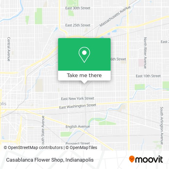 Casablanca Flower Shop map