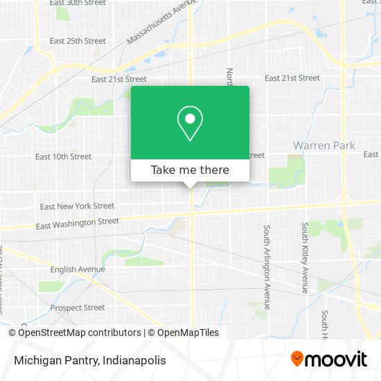 Michigan Pantry map