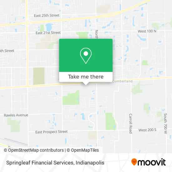 Springleaf Financial Services map