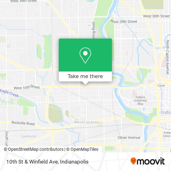 10th St & Winfield Ave map