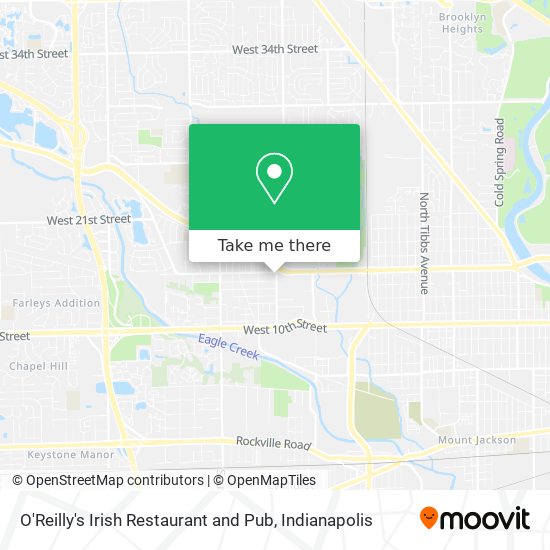 O'Reilly's Irish Restaurant and Pub map