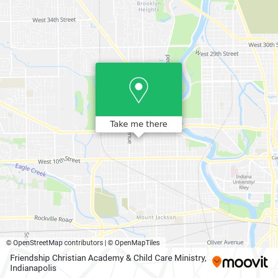 Mapa de Friendship Christian Academy & Child Care Ministry