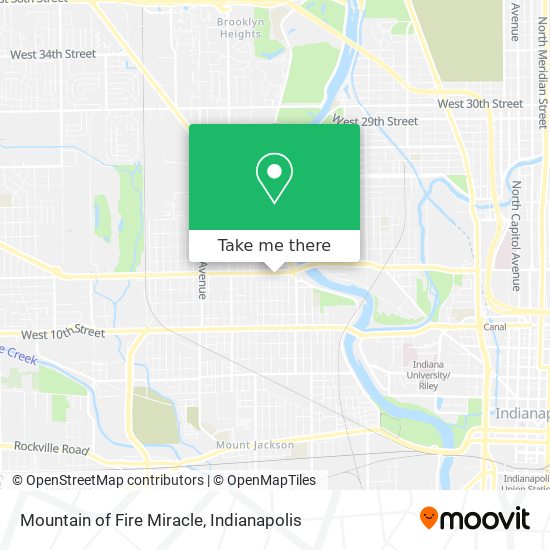Mountain of Fire Miracle map