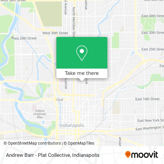 Mapa de Andrew Barr - Plat Collective