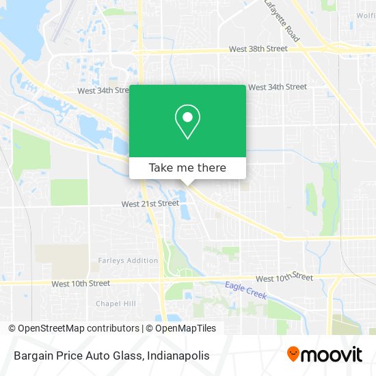 Bargain Price Auto Glass map
