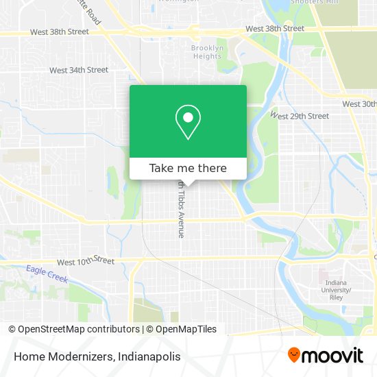 Mapa de Home Modernizers